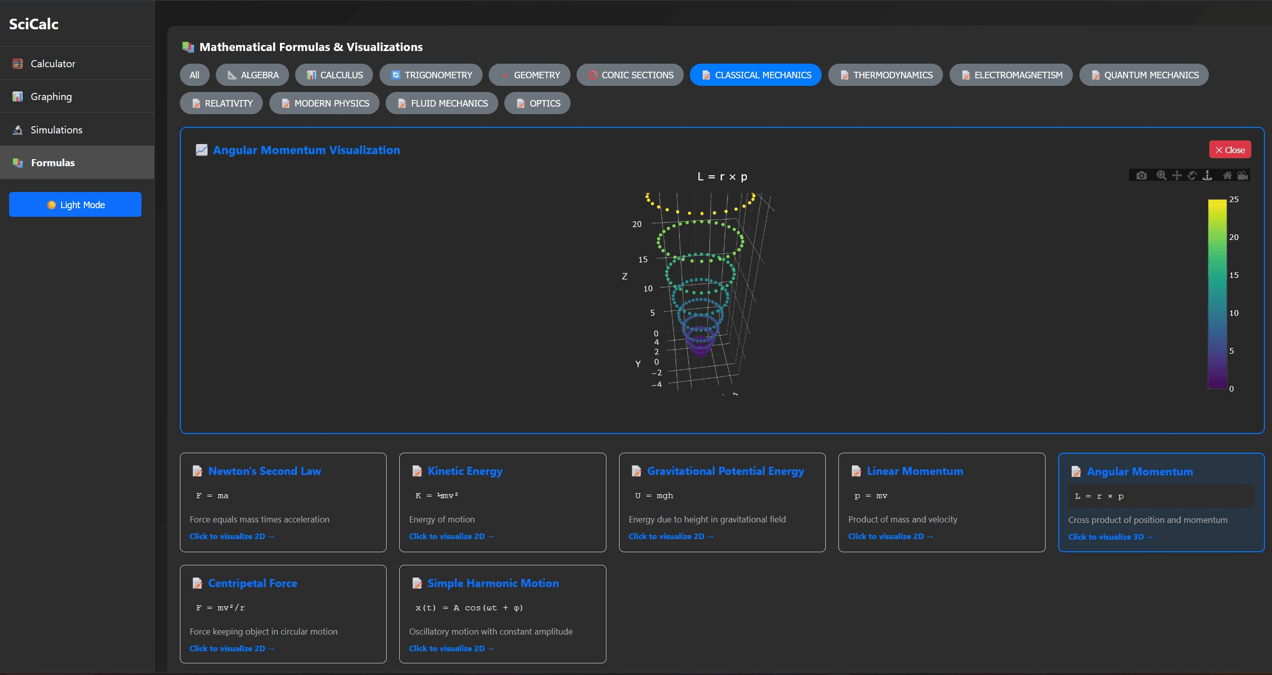 Physics and Mathematical Modeling Platform