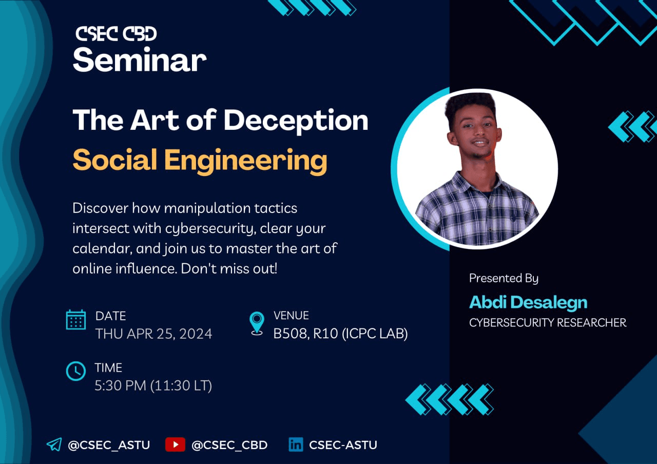 The Art of Deception - Social Engineering